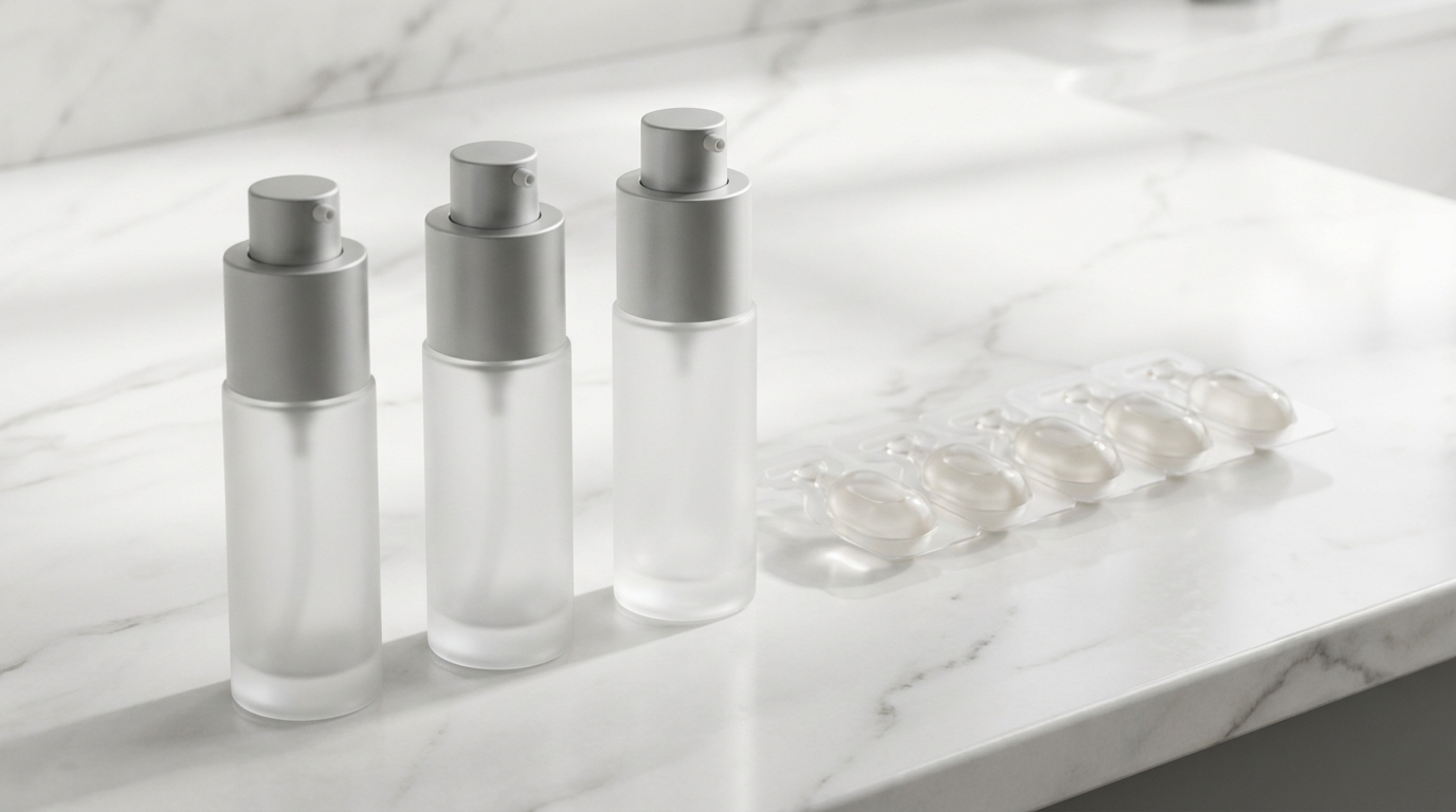 airless pump bottles sleek minimal