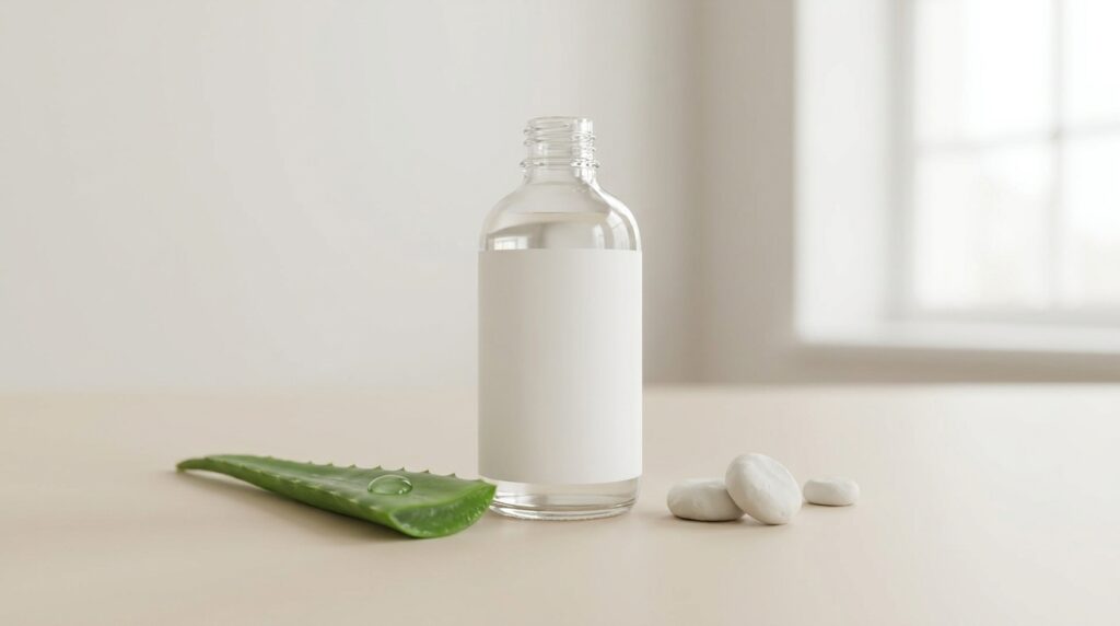 cosmetic formulation minimalist clean